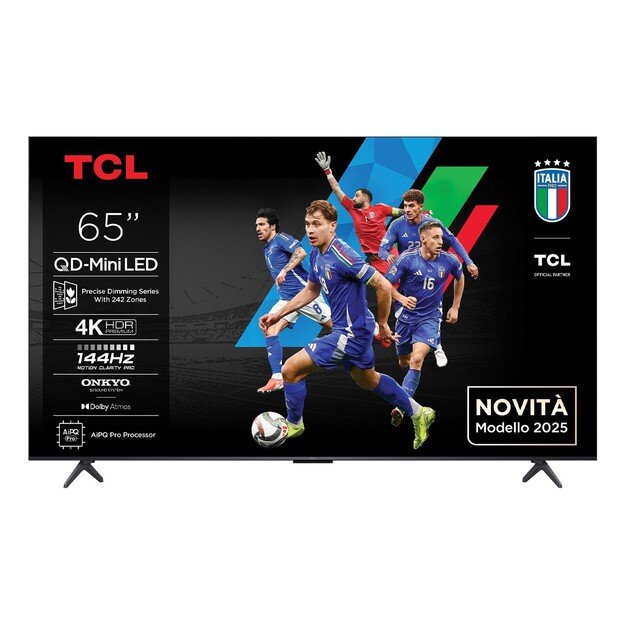 TCL 65C69K TV 165.1 cm (65 ) 4K Ultra HD Smart TV Wi-Fi Metallic