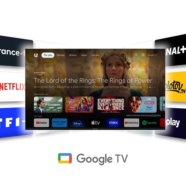 Thomson Q70 Series 55QG6C14 TV 139.7 cm (55 ) 4K Ultra HD Smart TV Wi-Fi Black 2