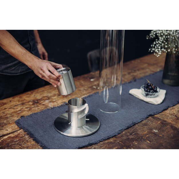 HOFATS SPIN 1200 Stalo židinio indas bio-etanoliui su eko žiedu ir gesikliu 8