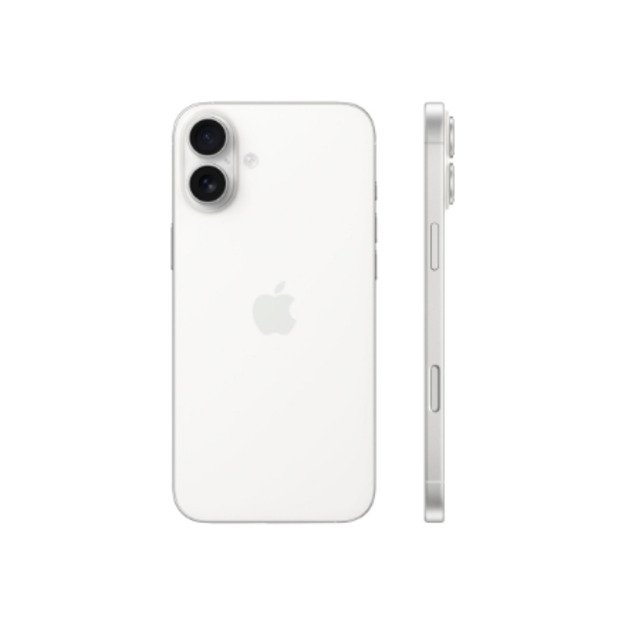 Apple iPhone 16 Plus | White | 6.7   | Super Retina XDR | 2796 x 1290 pixels | A18 | Internal RAM 8 GB | 128 GB | Dual SIM | 4G