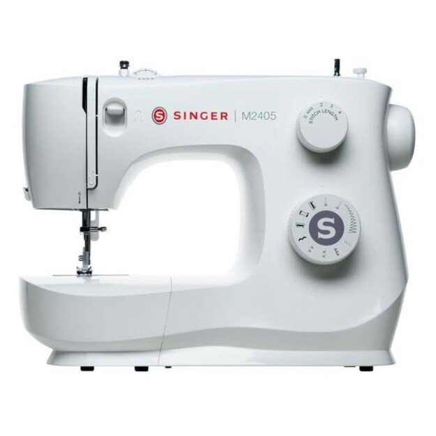 Singer | Sewing Machine | M2405 | Number of stitches 8 | Number of buttonholes 1 | White