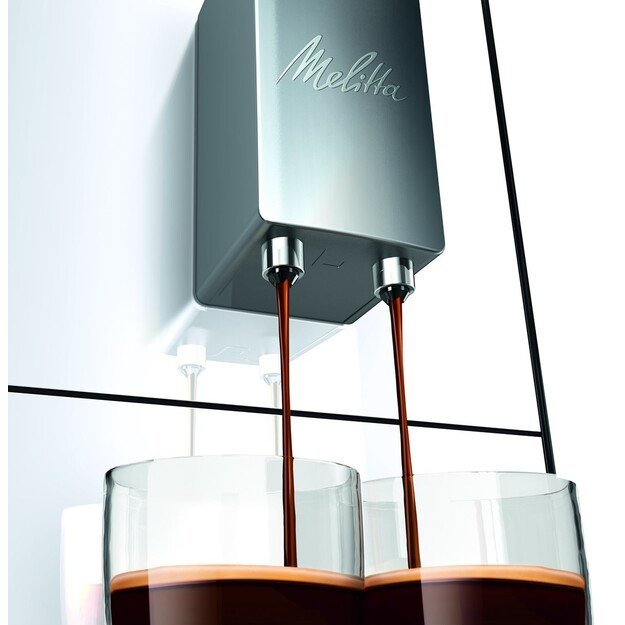 MELITTA E950-203 SOLO automatinis kavos aparatas, sidabro spalva