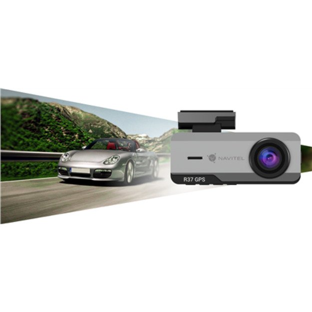 Navitel Compact dashcam complete with GPS module | R37 GPS | GPS (satellite) | 1920 х 1080 | Maps included