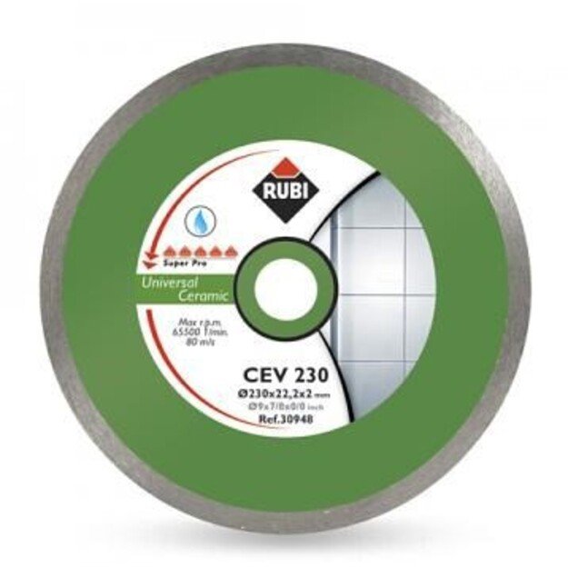 RUBI DIAMOND CERAMIC BLADE CEV 250 SUPERPRO 1