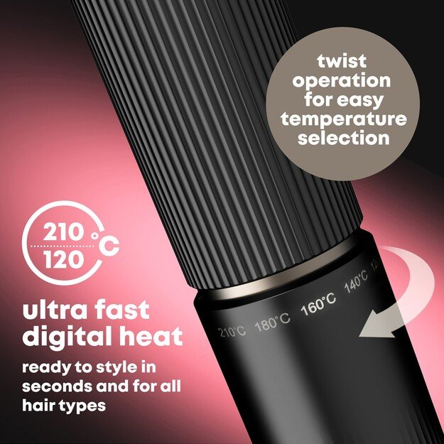 Revamp TO-1250-EU Effortless Curls Long Tong 3