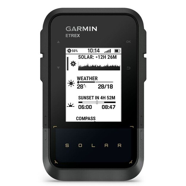 Nawigacja turystyczna Garmin eTrex SE GPS Solar Czarny/Szary + Czujnik Garmin HRM Dual 12