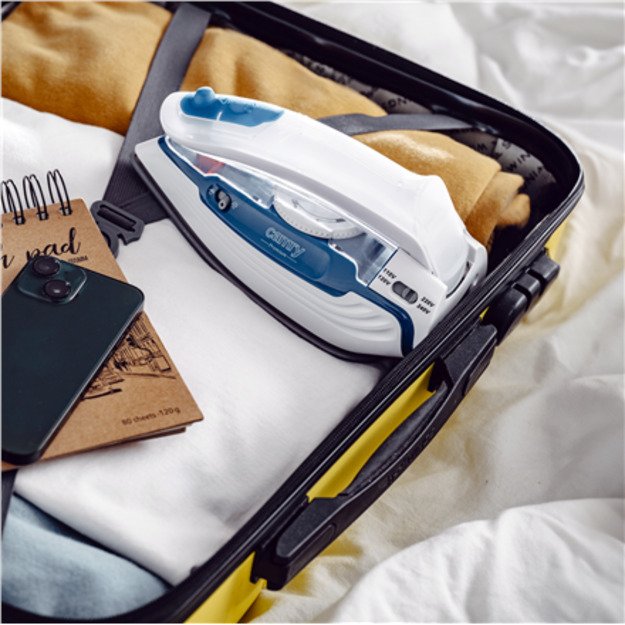 Camry CR 5040 | Steam travel iron | 1600 W | Water tank capacity 80 ml | Continuous steam 10 g