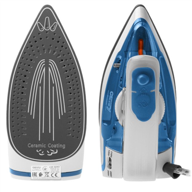 Camry CR 5040 | Steam travel iron | 1600 W | Water tank capacity 80 ml | Continuous steam 10 g