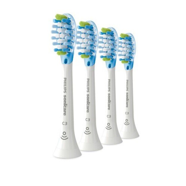 Philips Sonicare C3 Premium Plaque Defence HX9044/87 Sonic Dantų &scaron;epetėlio galvutės, Balta