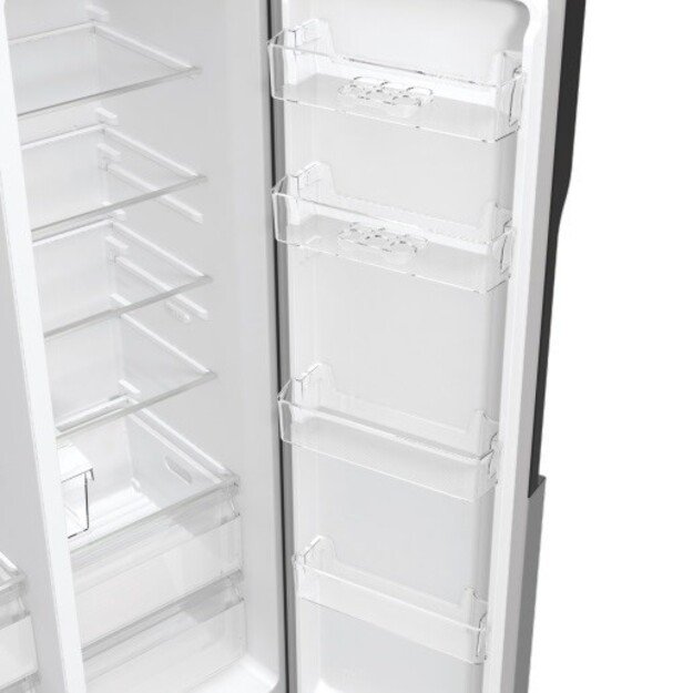 Gorenje NRR9185ESXL side-by-side refrigerator Freestanding 550 L E Silver 8