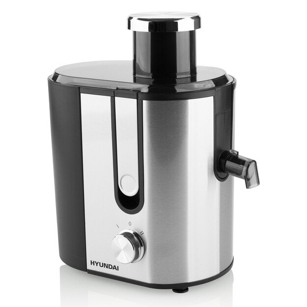 Hyundai JE 337II Centrifugal juicer 400 W Black, Stainless steel