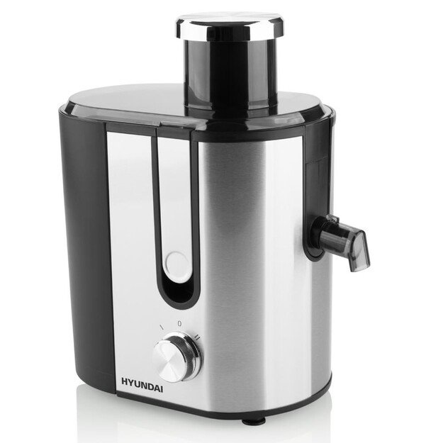 Hyundai JE 337II Centrifugal juicer 400 W Black, Stainless steel