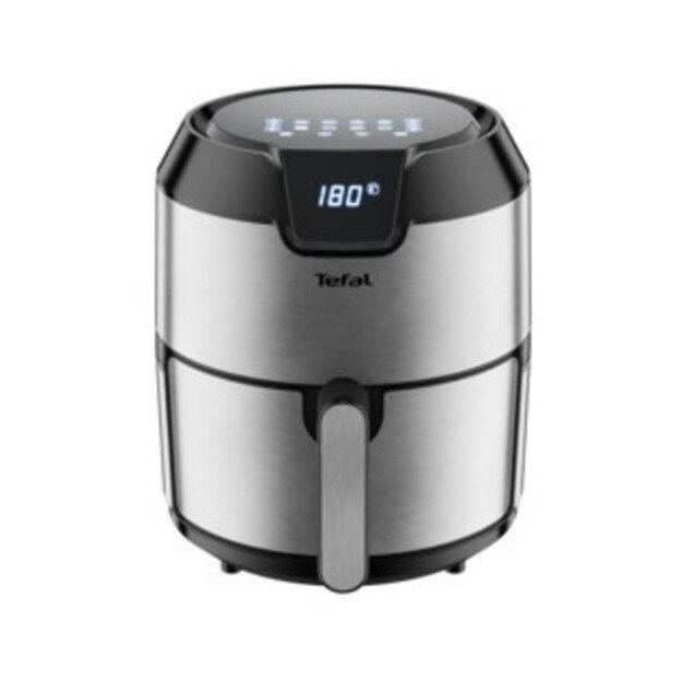 Tefal Easy Fry EY401D Single 4.2 L Stand-alone 1500 W Hot air fryer Black, Stainless steel