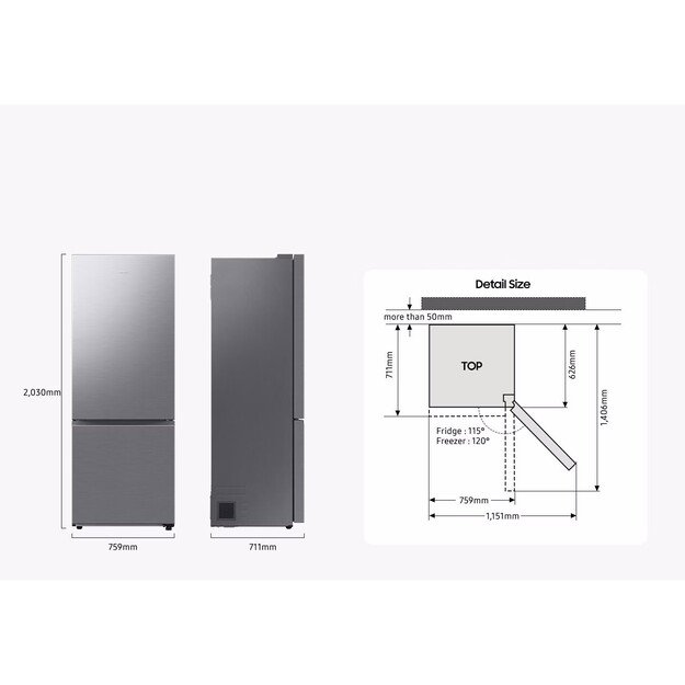 SAMSUNG RB53DG706CB1EO 1