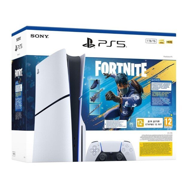 PlayStation 5 Slim + Fortnite Rozkwitający Chaos 1