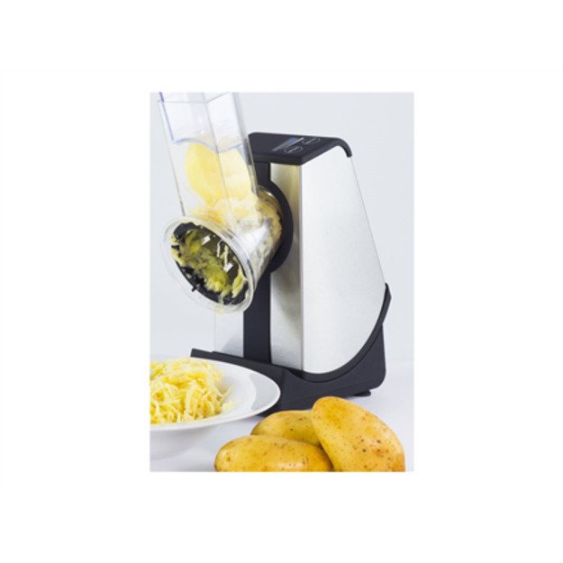 Caso | CR4 Multigrater | Stainless steel/ black 38