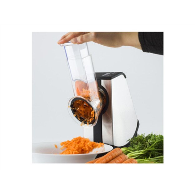 Caso | CR4 Multigrater | Stainless steel/ black 12