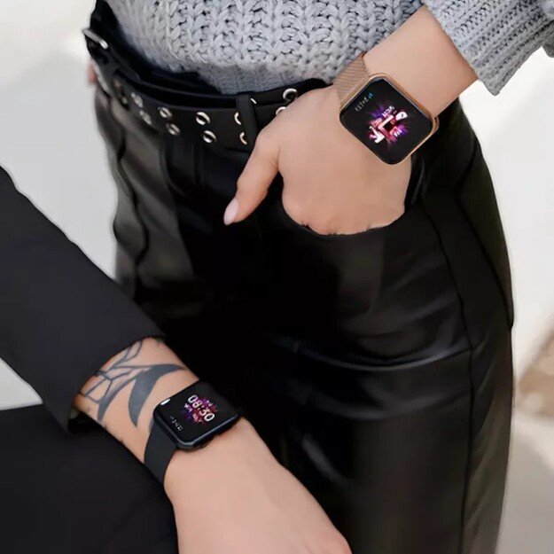 Išmanusis laikrodis su lietuvišku meniu Garett GRC MAXX Black 8