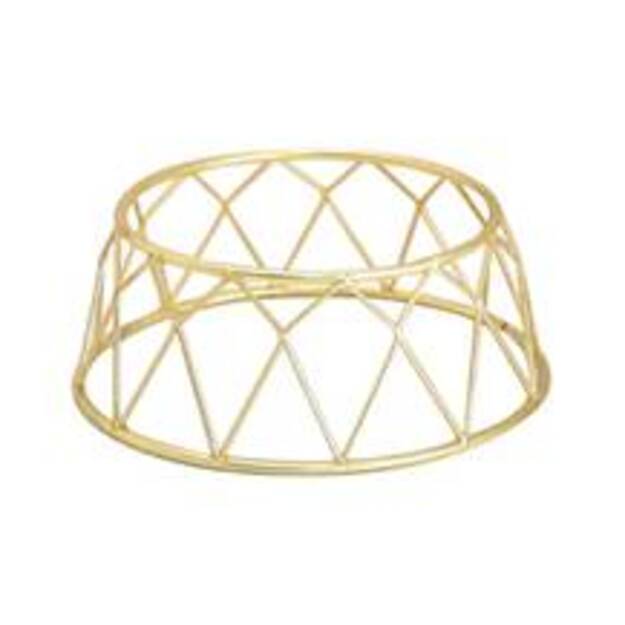 Buffet base, 15 cm, gold