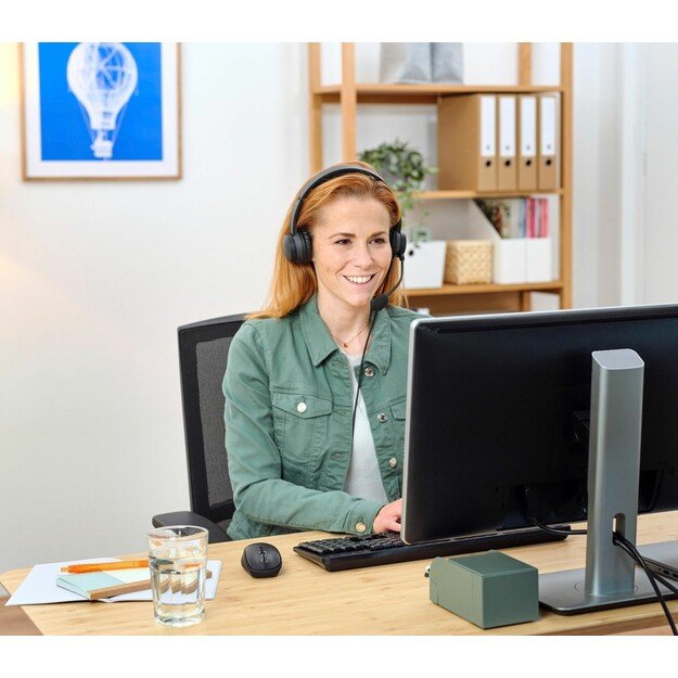 Trust HS-150 Headset Wired Head-band Office/Call center Black