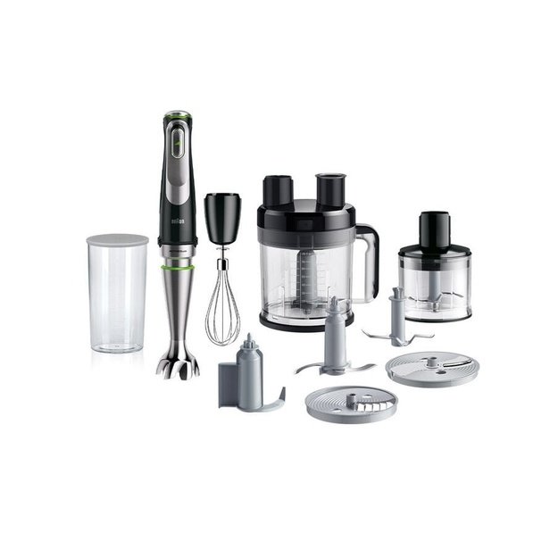 Braun MultiQuick 9 MQ 9195XLI 2 L Immersion blender 1200 W Black, Stainless steel
