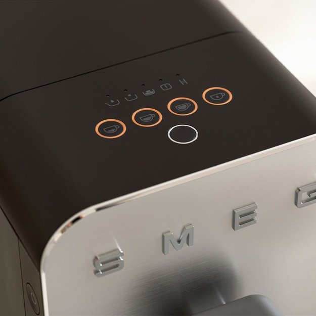 Smeg Collection Espresso Coffee Machine BCC11BLMEU Black