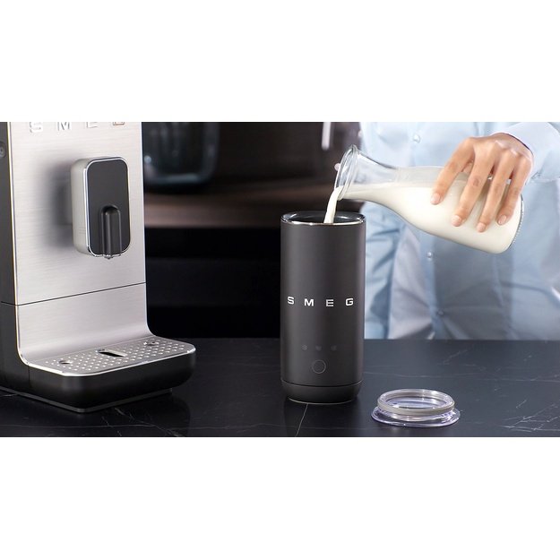 Smeg Collection Espresso Coffee Machine BCC11BLMEU Black