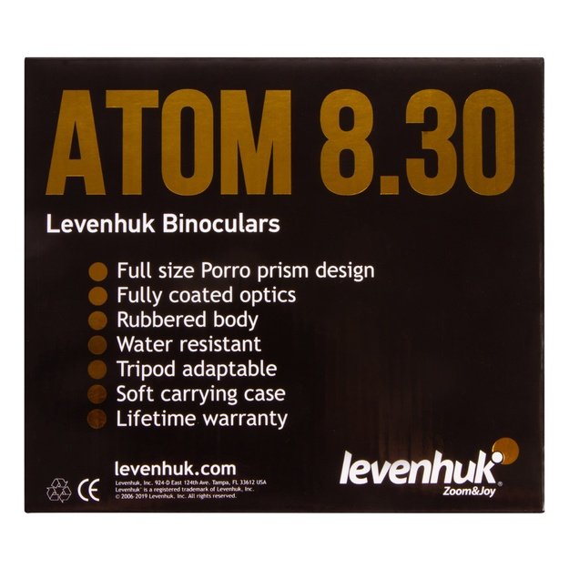 Levenhuk Atom 8x30 Žiūronai