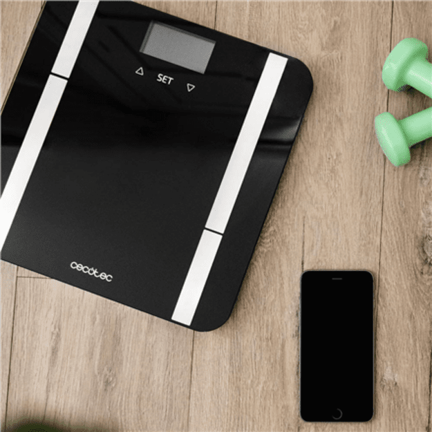 Cecotec | Smart Bathroom Scale | Surface Precision 9450 Full Healthy | Maximum weight (capacity) 180 kg | Accuracy 100 g | Black