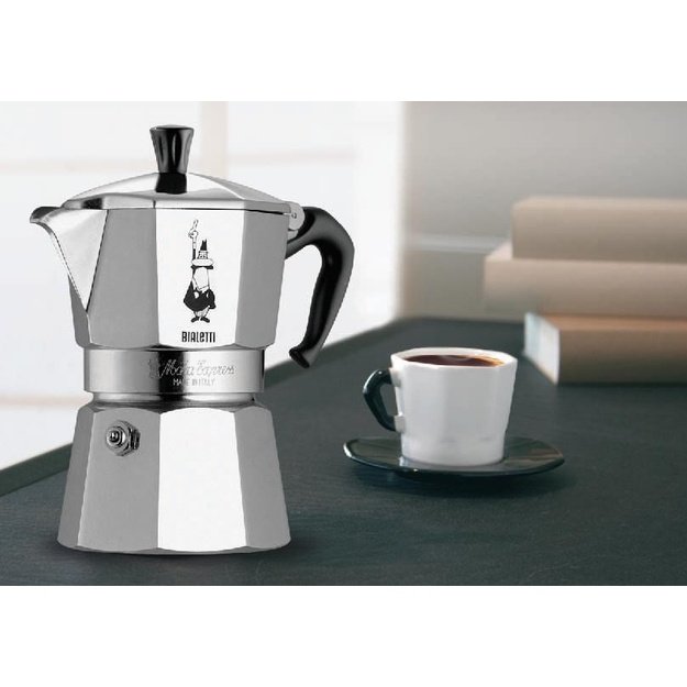 Espresso  kavos virimo aparatas Bialetti Moka Express 4puod.