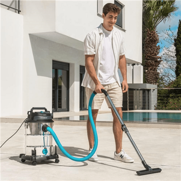 Cecotec Vacuum cleaner | Conga Rockstar Wet & Dry Steel Max Pro | Corded operating | 1600 W | 220-240 V | Silver/Black
