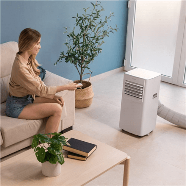 Cecotec Portable Air conditioner | ForceClima 7100 | Number of speeds 2 | White