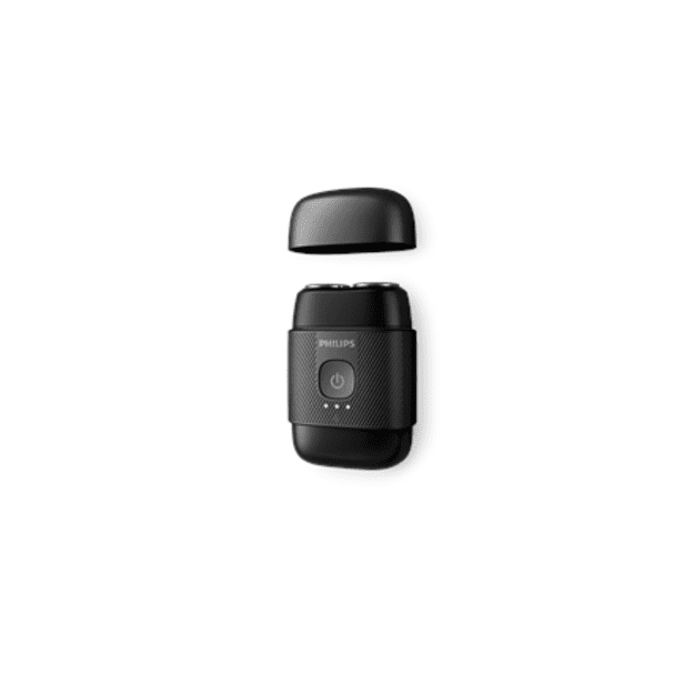 Philips Compact Shaver | S591/05 500 Series | Operating time (max) 40 min | Wet & Dry | Lithium Ion | Metallic Black