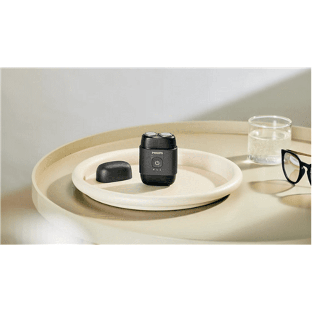 Philips Compact Shaver | S591/05 500 Series | Operating time (max) 40 min | Wet & Dry | Lithium Ion | Metallic Black