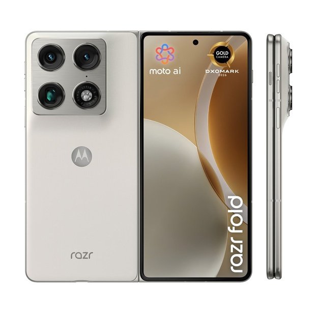 Motorola razr fold 20.6 cm (8.09 ) Dual SIM Android 16.0 5G USB Type-C 16 GB 512 GB 6000 mAh White