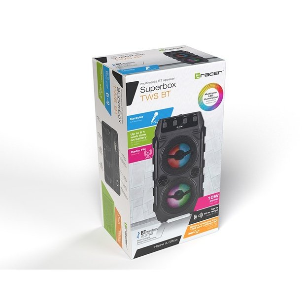 TRACER Superbox TWS BLUETOOTH TRAGLO46612 speakers