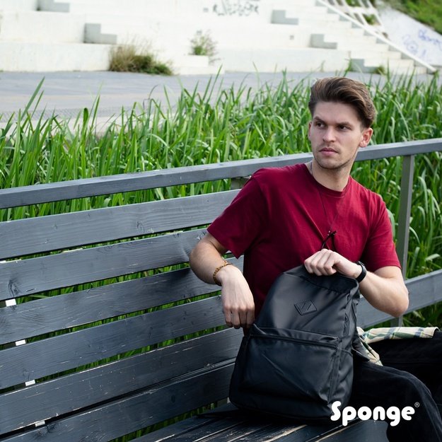 Sponge Street Backpack 15,4 black