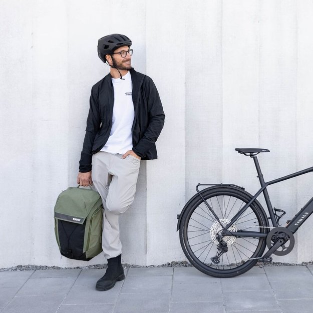 Thule 5236 Paramount Bike Commute Backpack 28L  Soft Green