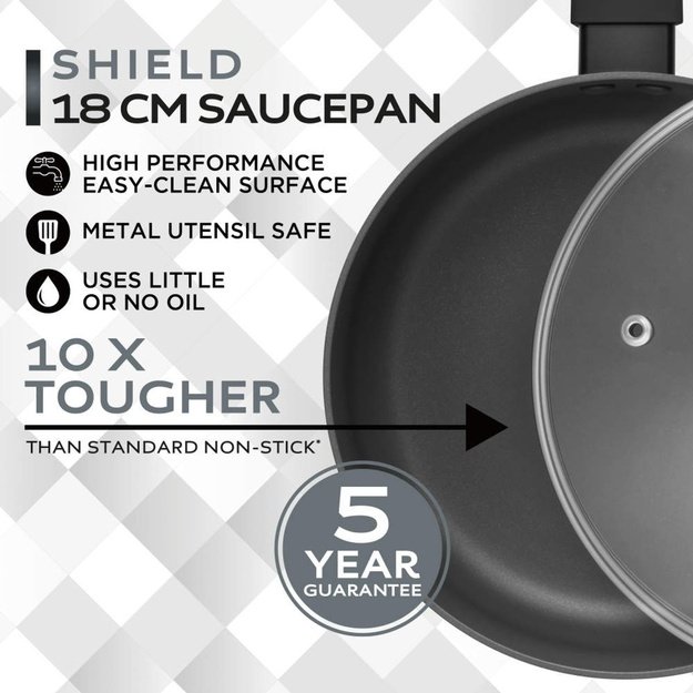 Russell Hobbs RH028401EU7 Shield Saucepan 18cm