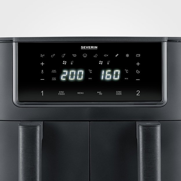 Severin FR 2463 Double Low Fat Fryer