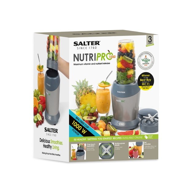 Salter EK2002V4SILVERFVDE NutriPro 1000W