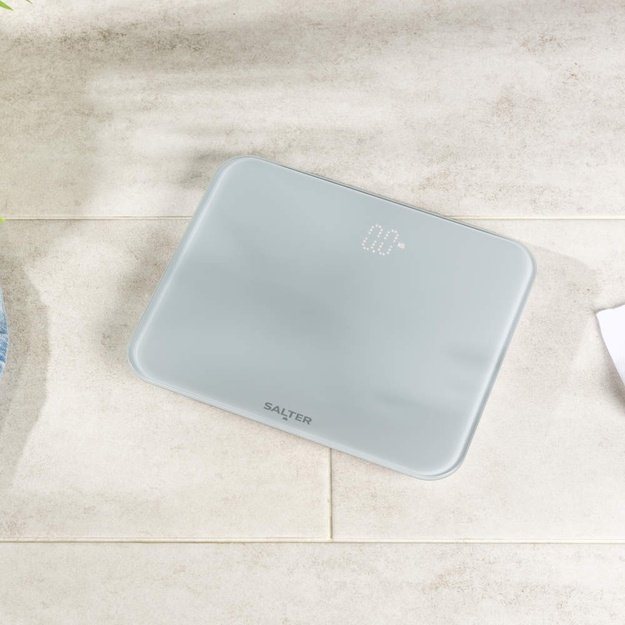 Salter 9204 GFEU12 Shadow Digital Bathroom Scale, Grey