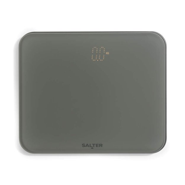 Salter 9204 GFEU12 Shadow Digital Bathroom Scale, Grey