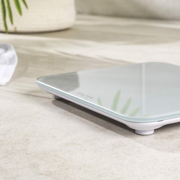 Salter 9204 GFEU12 Shadow Digital Bathroom Scale, Grey