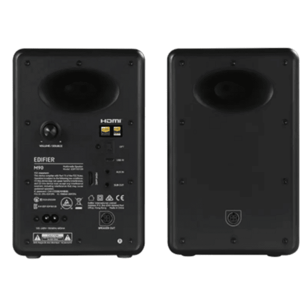 Edifier Compact Active Speaker | M90 | 100 W | Bluetooth | Wireless connection | Black