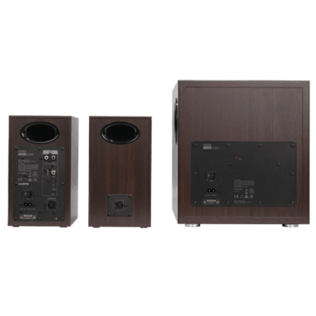 Edifier 2.1 Active Speaker | S355DB | 150 W | Bluetooth | Wireless connection | Walnut