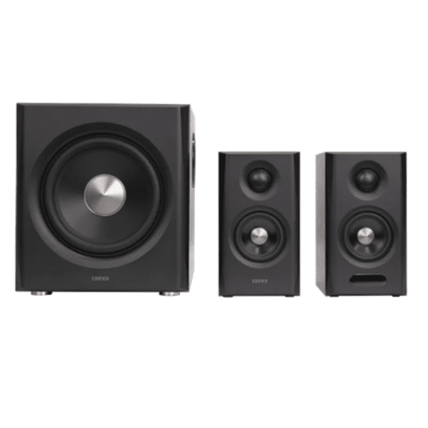 Edifier 2.1 Active Speaker | S355DB | 150 W | Bluetooth | Wireless connection | Walnut