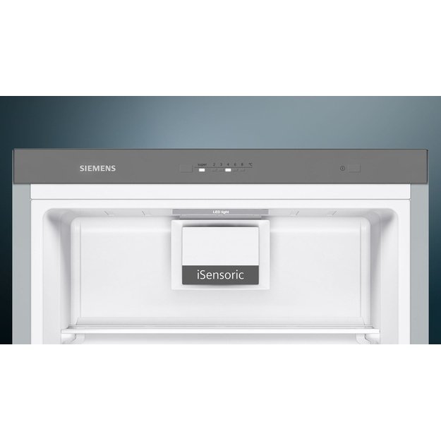 Siemens iQ300 KS36VVIEP fridge Freestanding 346 L E Stainless steel