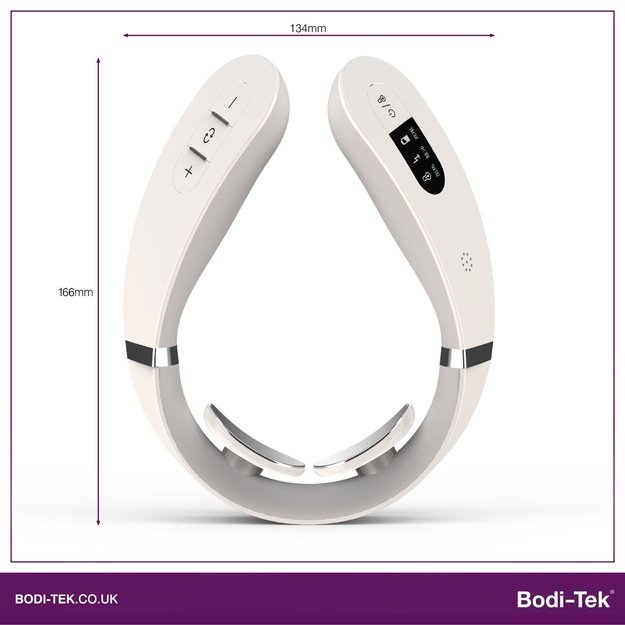 Bodi-Tek Neck & Shoulder Massager, White