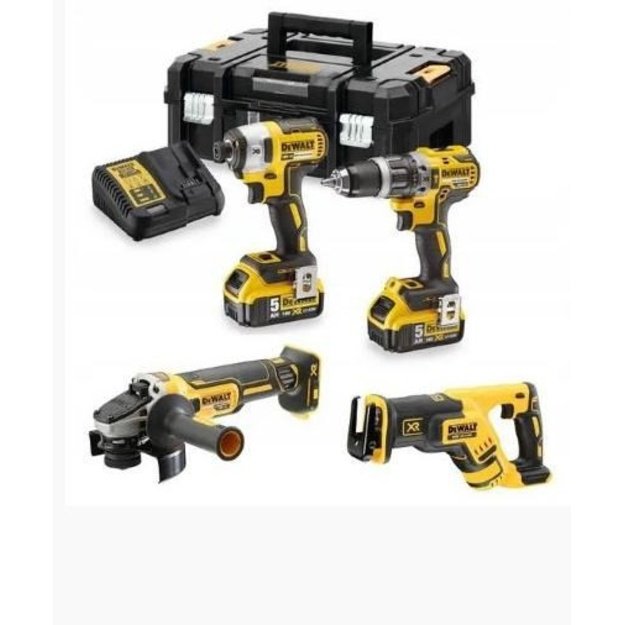 Tool set Combo 18V, 4 pcs DCK440P2T DEWALT
